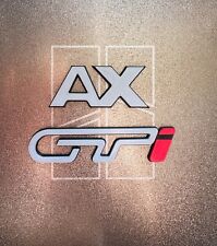PACK Citroën AX GTi Mk2 3D Rear Emblem – Premium Replacement Badges restauratio