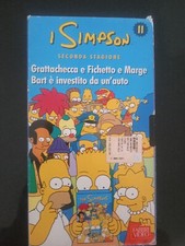 Simpson VHS 2 episodi stagione 2: GRATTACHECCA E FICHETTO E MARGE/BART È...