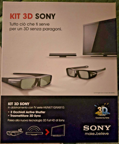 Kit sony occhiali 3d - kit,