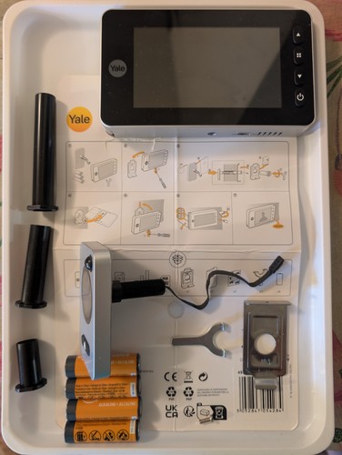 Spioncino digitale yale 5800 - spioncino,