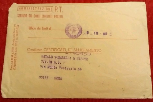 Vecchia busta postale - vecchia,