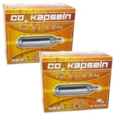 20 Ricariche Di CO2 Per Spillatore Di Birra Professionale Biermaxx, Da 16 G