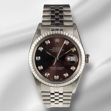 Rolex 36mm Datejust Acciaio