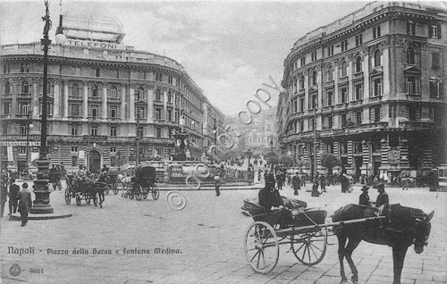 Cartolina postcard napoli - postcard,