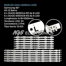 KIT 12 BARRE STRIP LED TV