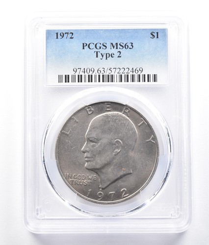 1972 eisenhower tipo 2 - $1,