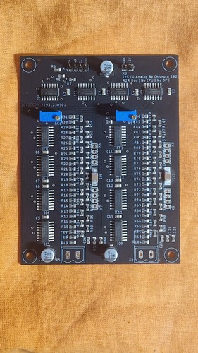 I2s analog discrete - analog, r2r