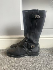 Stivali moto Ashman in pelle