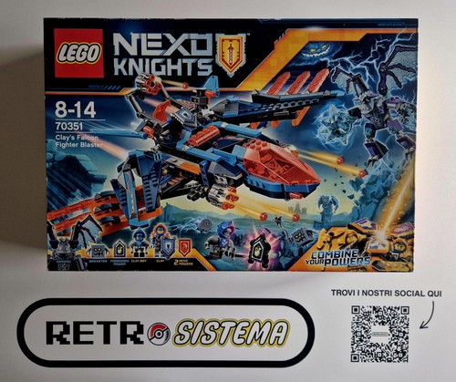 Lego 70351 nexo knights - knights, clay's