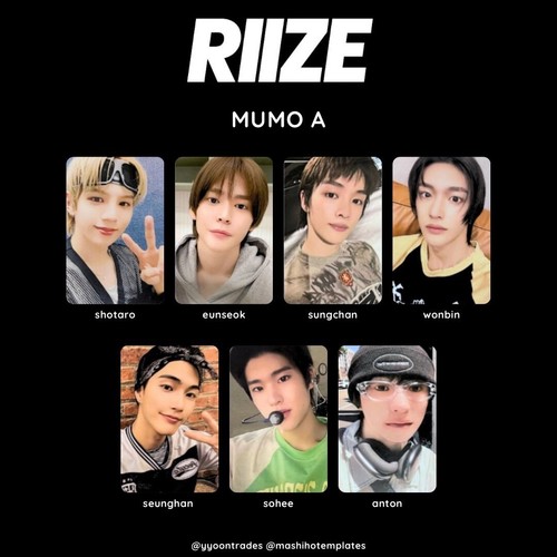 Riize debut album - get, guitar