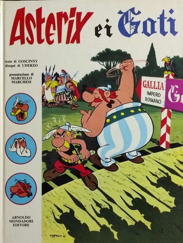 Fumetto cartonato asterix i - asterix, e