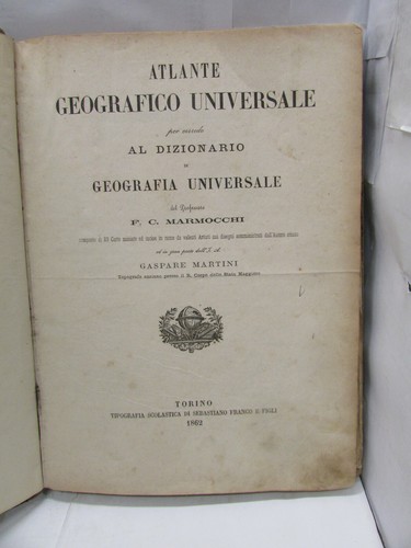 Atlante geografico universale - geografico,