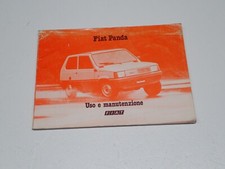 FIAT PANDA 30 - 45 LIBRETTO USO E MANUTENZIONE 1982 (1)