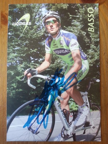 Cartolina card ivan basso - card,