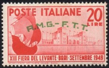 TRIESTE ZONA A AMG-FTT 1949 -