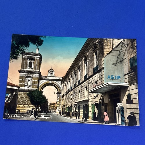 Aversa porta napoli cartolina - napoli,