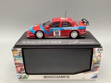 Modellini auto 1:43 Minichamps Alfa Romeo 155 V6 TI DTM 1995 Fisichella #26 in confezione originale