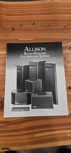 Brochure altoparlante allison - brochure,