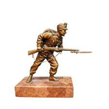 Soldato KuK statua bronzo K95