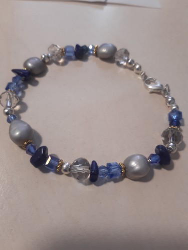 Bracciale perle naturali - bracciale,