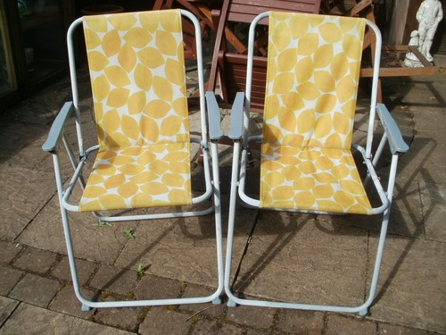 Coppia sdraio stile vintage - sdraio,