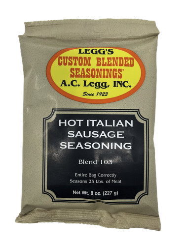 Legg hot italian sausage - hot,