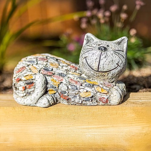 Statua gatto giardino - statua,