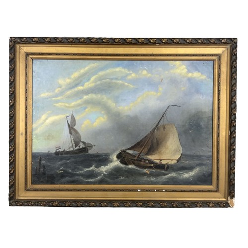Olio tela marina - olio, con