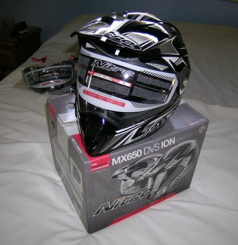 Casco nitro mx650 con visiera - nitro,