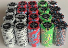 (500) ROYAL CARD ROOM SET DI