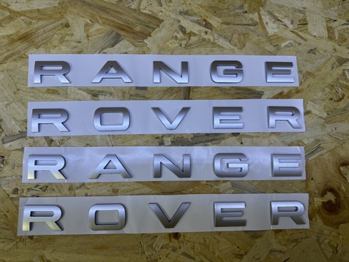 Scritte range rover grigio - scritte,