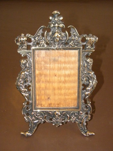 Antique rococo style brass - style,