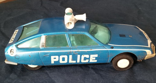 Auto polizia in latta - polizia,