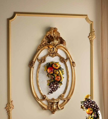 Quadro ovale ceramica - ovale,