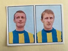 FIGURINA MASCHIETTO/DELL’ANGELO VERONA SERIE B - CALCIATORI PANINI 1965 66 RARA