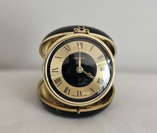 Orologio Sveglia Da Viaggio 8 Giorni SWIZA Swiss Made Vintage FUNZIONANTE 