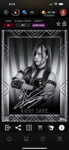 Digital topps wwe slam - topps,
