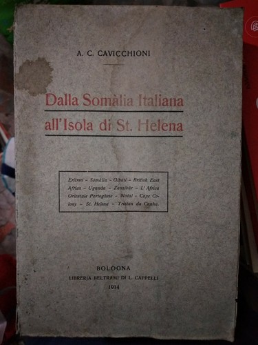 Cavicchioni dalla somalia - cavicchioni,