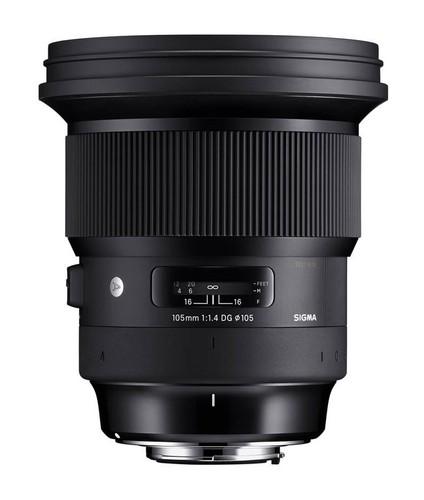 Obiettivo sigma 105 mm - obiettivo, 1,4