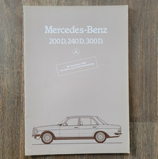 Mercedes W123 300 D/240/200