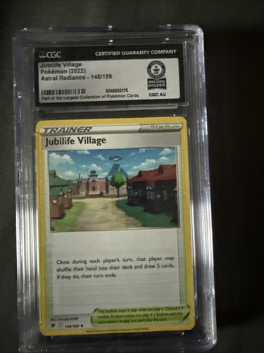 Cgc world record jubilife - world,