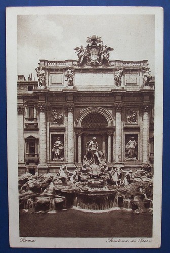 Roma fontana trevi - -,
