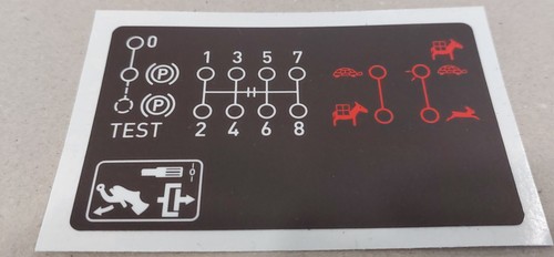 Adesivo unimog schema di - unimog,