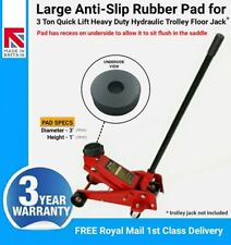 Cric a pavimento carrello idraulico resistente sollevamento rapido 3 tonnellate grande cuscinetto in gomma 