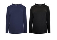 Top donna manica lunga a