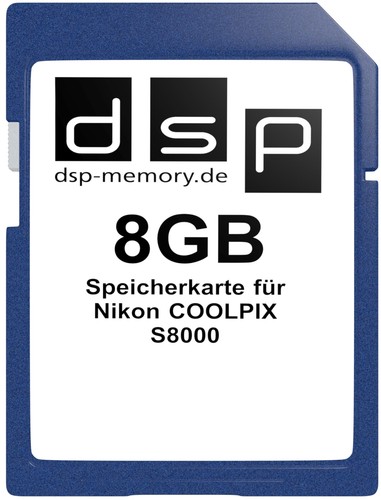 8gb speicherkarte für nikon - speicherkarte,