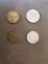 Lotto 4 monete Jugoslavia (50 e 20 dinara - anni diversi)