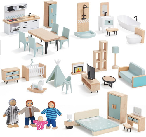 Set mobili casa - set, bambole