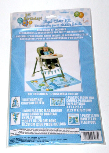 Kit seggiolone compleanno - 1°,