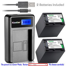 Kastar Battery LCD Charger for